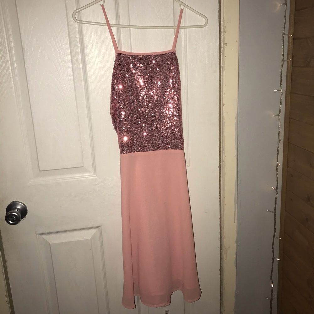 Pink dress